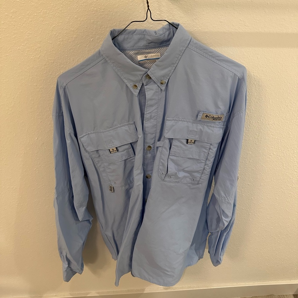 Medium Columbia PFG Fishing Shirt | Like New Condition